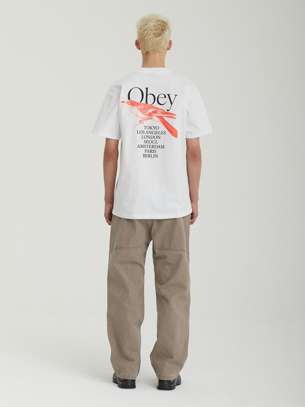 Мужская Футболка Obey Bird
