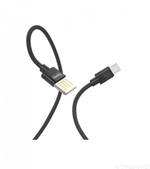 Кабель USB - MicroUSB Hoco U55 (оплетка нейлон) Черный