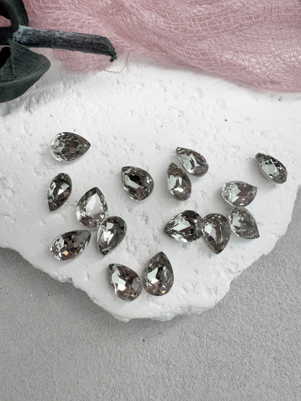 Капля Drop 6*8 мм, Black Diamond
