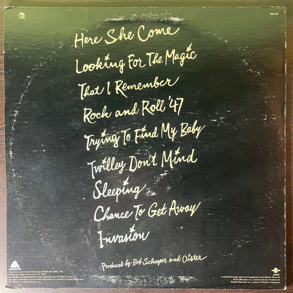 Dwight Twilley Band ‎– Twilley Don't Mind (США 1977г.)