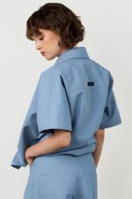 Рубашка джинсовая