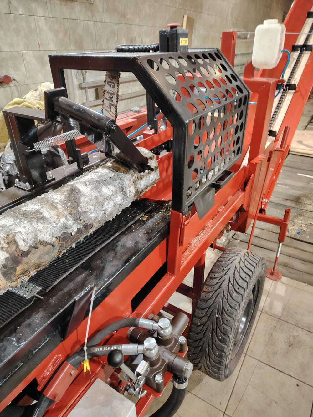 Дровокольная линия ПЛК 350