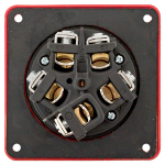 Розетка стационарная внутренняя EKF ps-3452-125-380