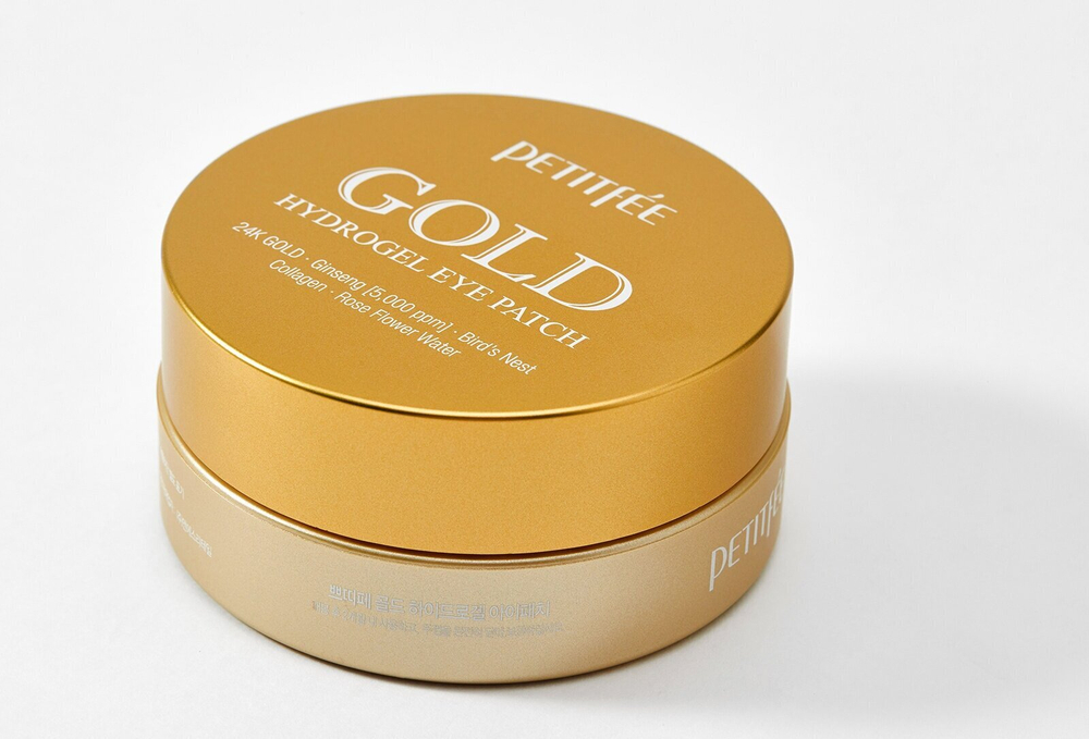 Petitfee Гидрогелевые патчи для кожи вокруг глаз Gold Hydrogel Eye Patch