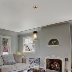 Светильник подвесной (подвес) Rivoli   9067-201 1 х E27 60 Вт модерн