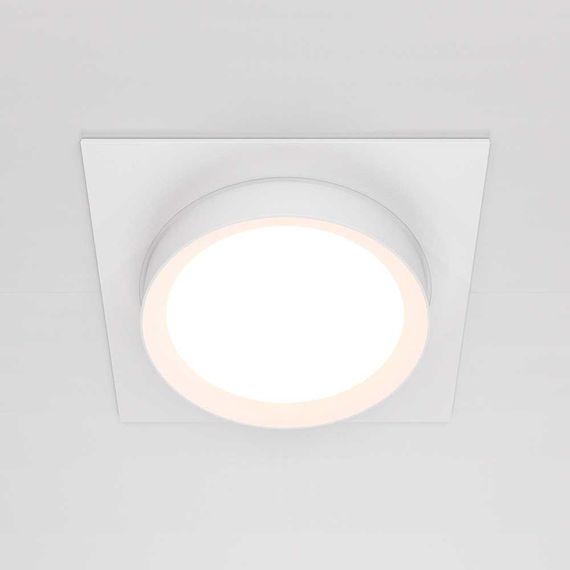 Встраиваемый светильник Maytoni Hoop DL086-GX53-SQ-W