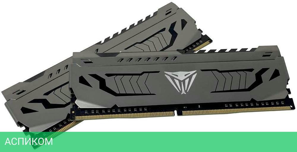 Оперативная память Patriot DDR4 2х8Gb RTL (PVS416G373C7K)