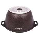 Кастрюля 2л со стекл. крышкой, АП линия «Granit Ultra Induction» (red)