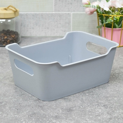 Корзина универсальная 2,4л "Mango", 230*160*90мм (серый)