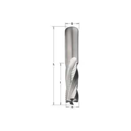 Фреза спиральная монолитная 12x42x90 Z=4 S=12 RH CMT 197.121.11