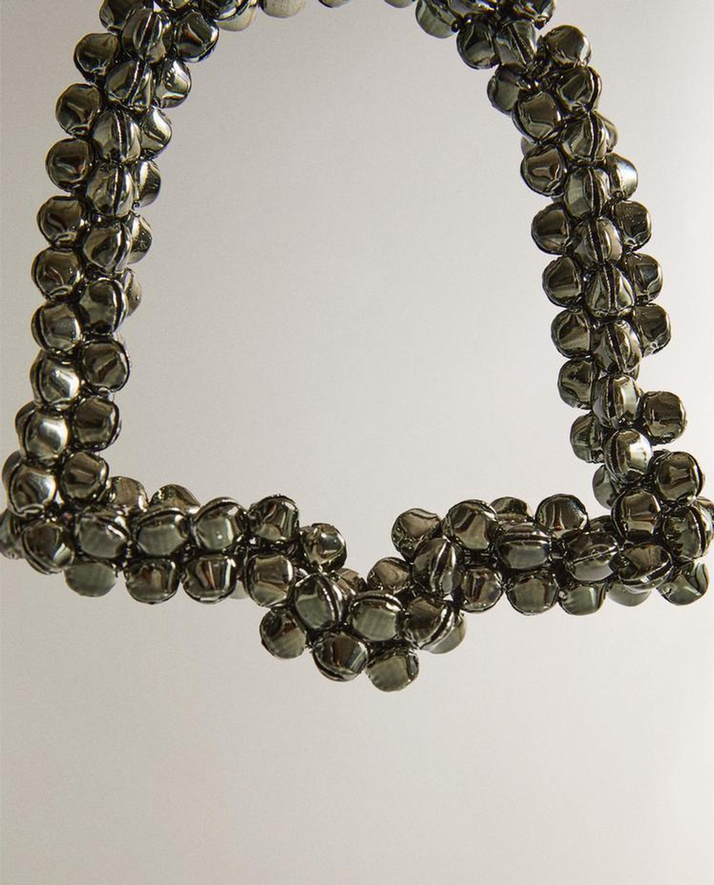 ZARA HOME ЕЛОЧНОЕ УКРАШЕНИЕ В ФОРМЕ КОЛОКОЛЬЧИКА, ЗЕЛЕНЫЙ