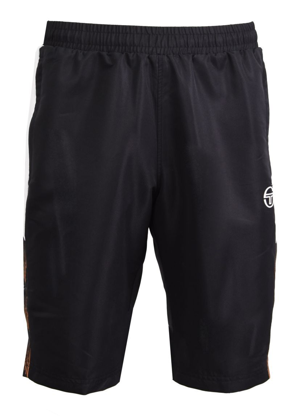 Мужские теннисные шорты Sergio Tacchini Punte Bermuda - black/apricot