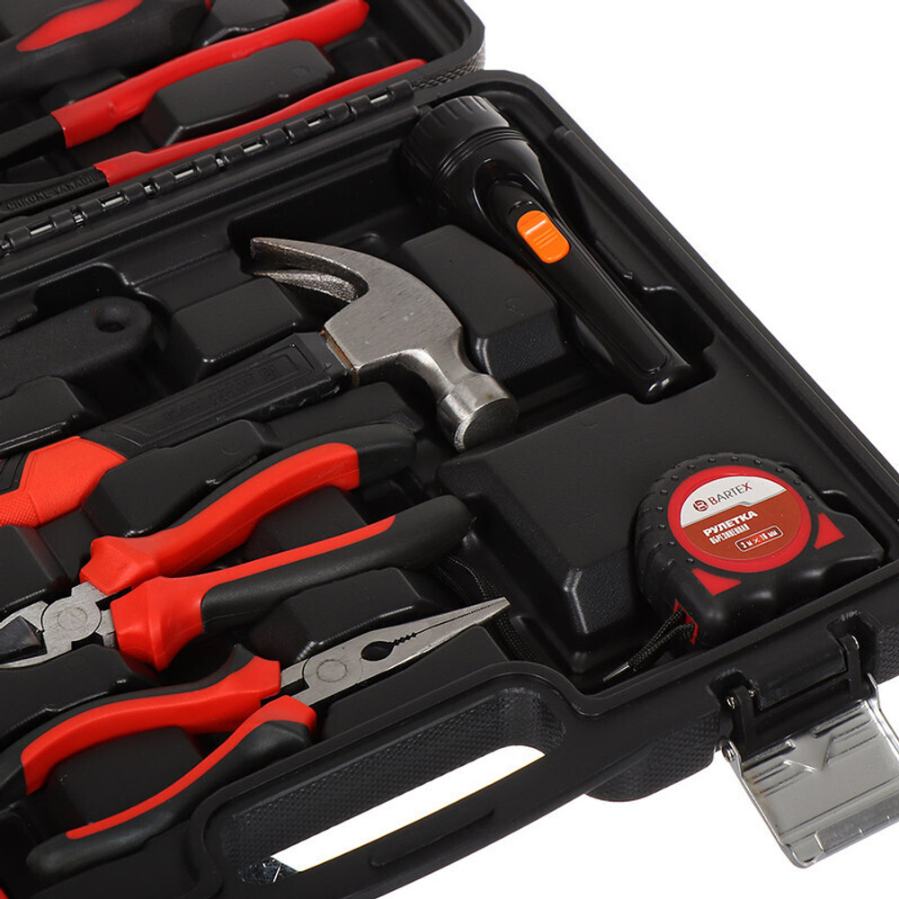 Набор слесарных инструментов Bartex, 6-гранные, кейс, 15 пр, шт