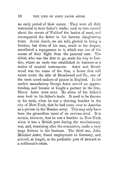Life of John Jacob Astor. To Which is Appended a Copy of his Last Will | James Parton