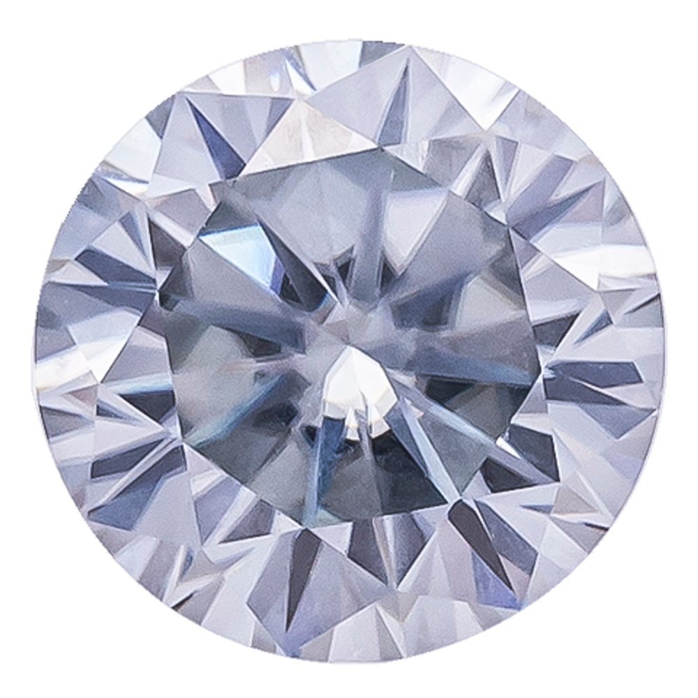 Муассанит серый (Ø 6.50 мм)