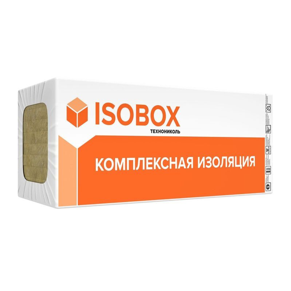 УТЕПЛИТЕЛЬ ISOBOX ЭКСТРАЛАЙТ 1200*600*50ММ ПЛ.30-35 8,64М2