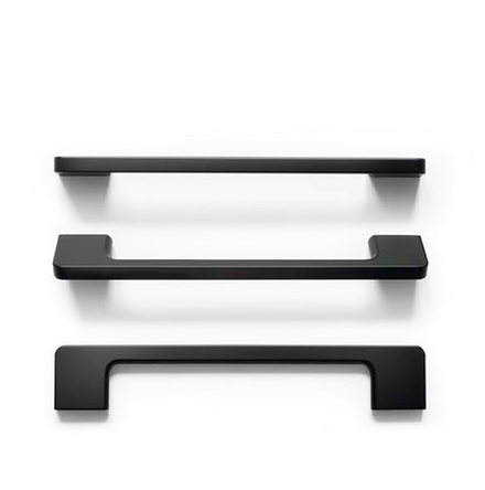 Ручка FS-108(160мм) чёрная матовая металл