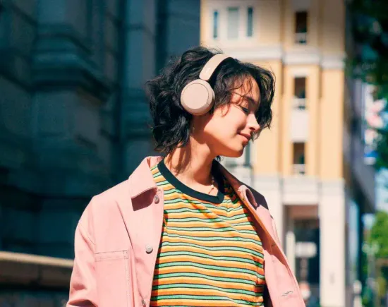 Беспроводные наушники Sony WH-CH520 Бежевый