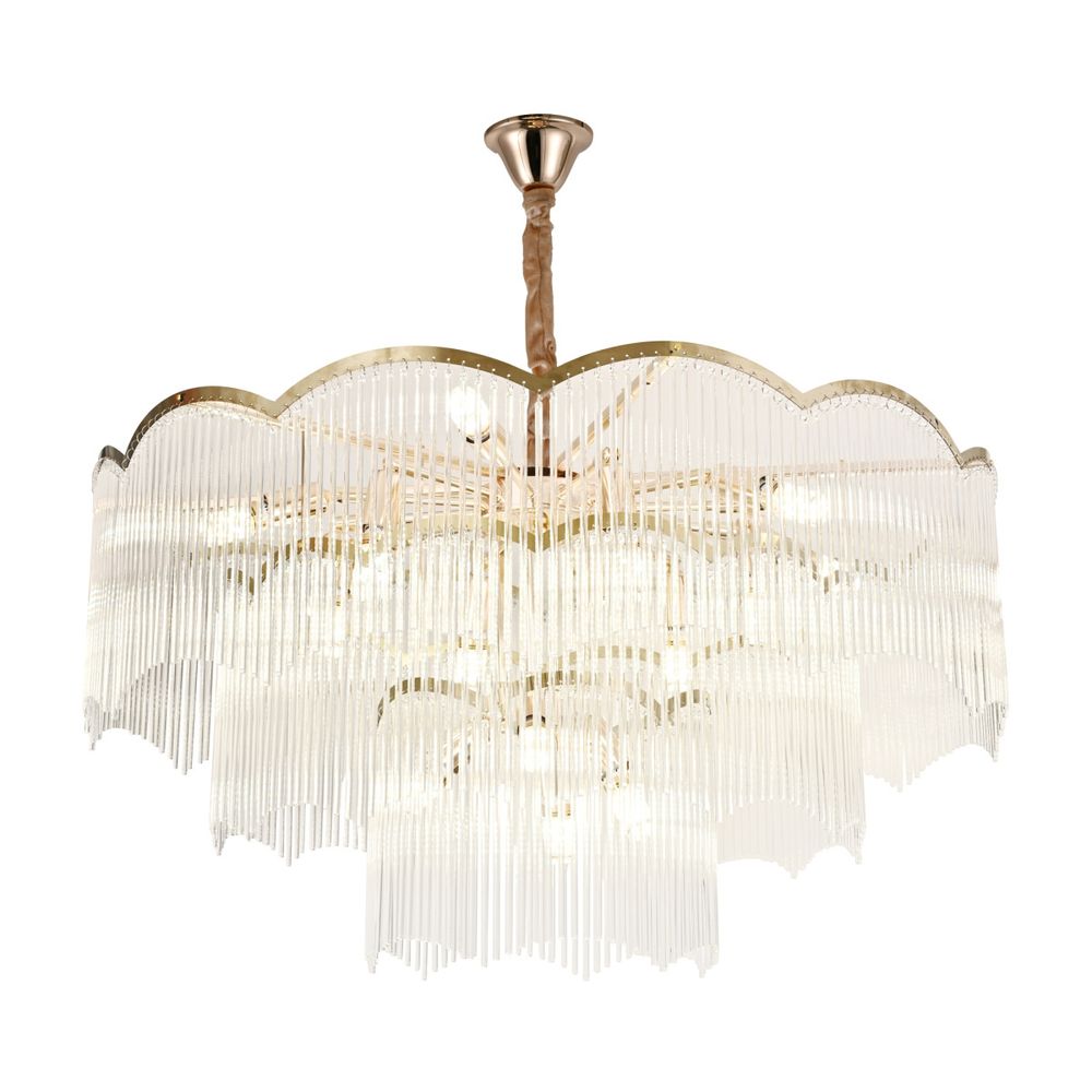 Citilux Jane CL304183 Люстра подвесная Золото