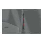 Папка-скоросшиватель пластиковая Erich Krause MEGAPOLIS, A4, 600 мкм, с пружинным механизмом, ассорти (в пакете по 4 шт.)