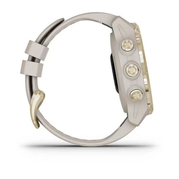 Garmin DESCENT MK2S светло-золотистый корпус со светло-песочным силиконовым ремешком