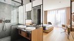 Верхний душ Gessi316, Ø355 мм, шарнирный для потолочного крепления, цвет Steel Brushed