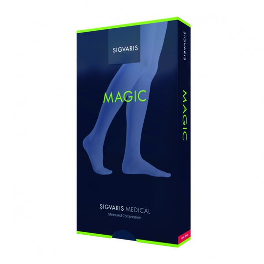 Колготы для беременных Sigvaris Magic, 1 класс компрессии, закрытый мысок