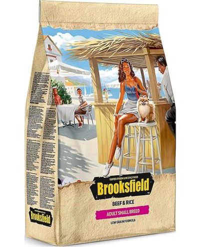 BROOKSFIELD Adult Dog Small Breed корм для взрослых собак мелких пород 0,8кг Говядина