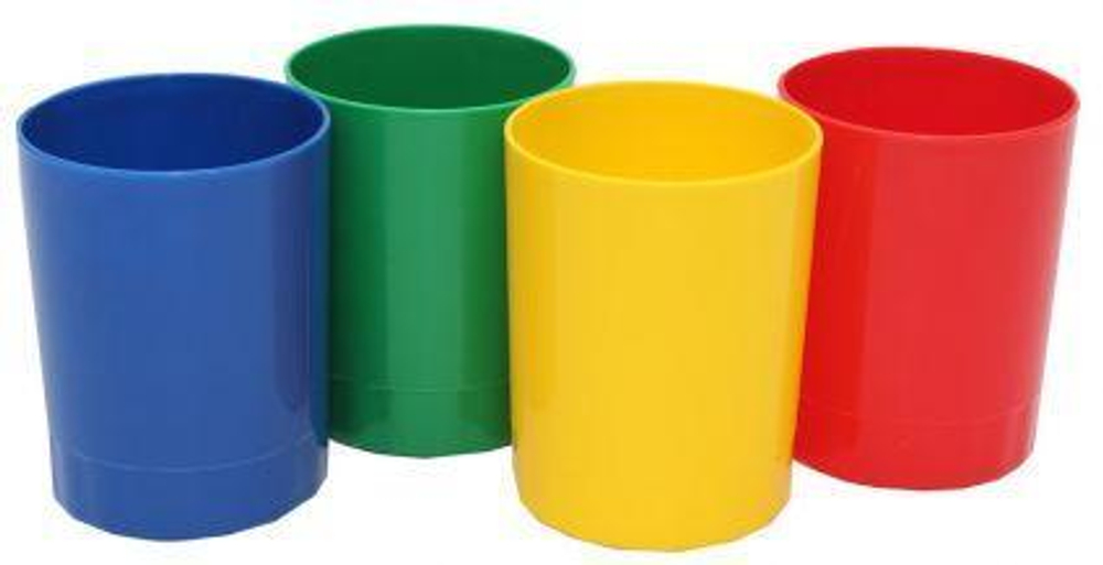 Стакан для ручек разноцветный принт (СП-4659) (Проф-Пресс)