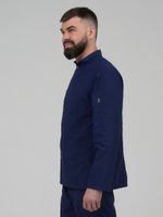 Темно-синий мужской китель "Кобальт" для повара и кондитера NVDesign