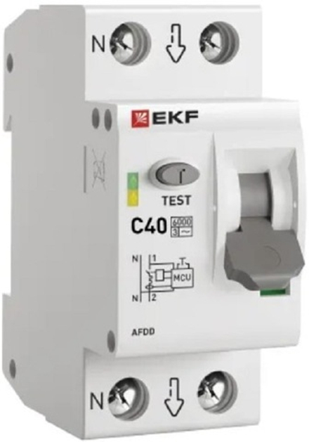 Устройство защиты от дугового пробоя  EKF afdd-2-40C-pro