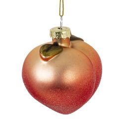 GAEM Украшение новогоднее "Персик", L6 W5,5 H6,5 см