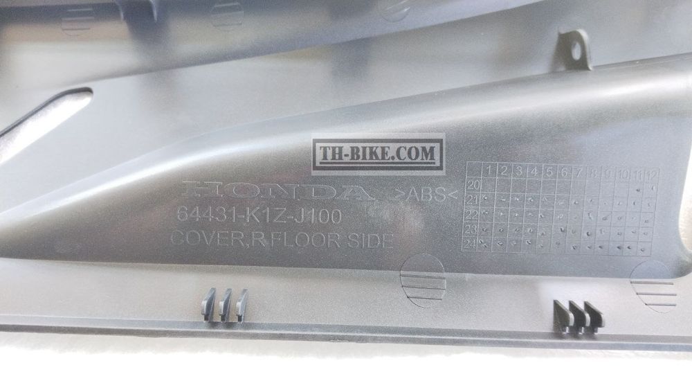 64431-K1Z-J10ZT. COVER, R. FLOOR SIDE *NH436M*. HONDA