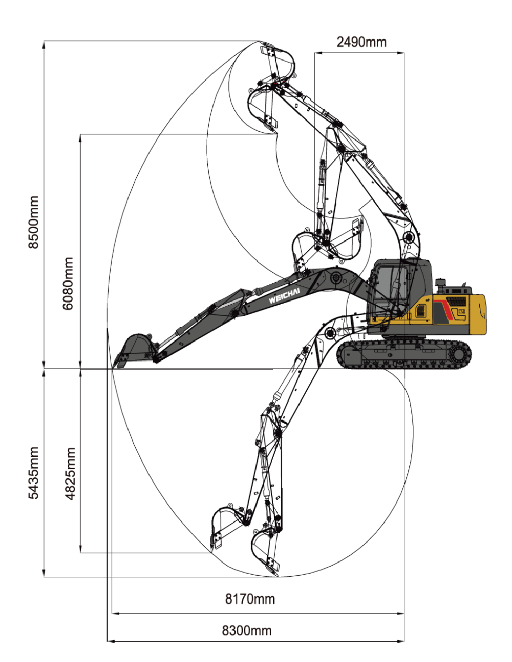 Экскаватор WE150E2