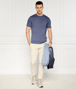 Футболка Thompson BOSS BLACK - голубой(50468347)