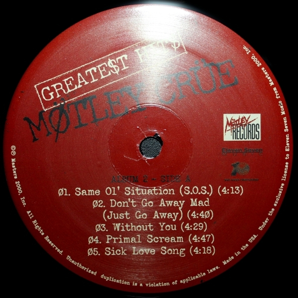 Motley Crue / Greatest Hits (2LP)