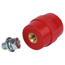 Изолятор ЭРА NO-224-150 SM-35 с болтом (Н35хD32мм М8) 10кВ | Шинные изоляторы и шинодержатели