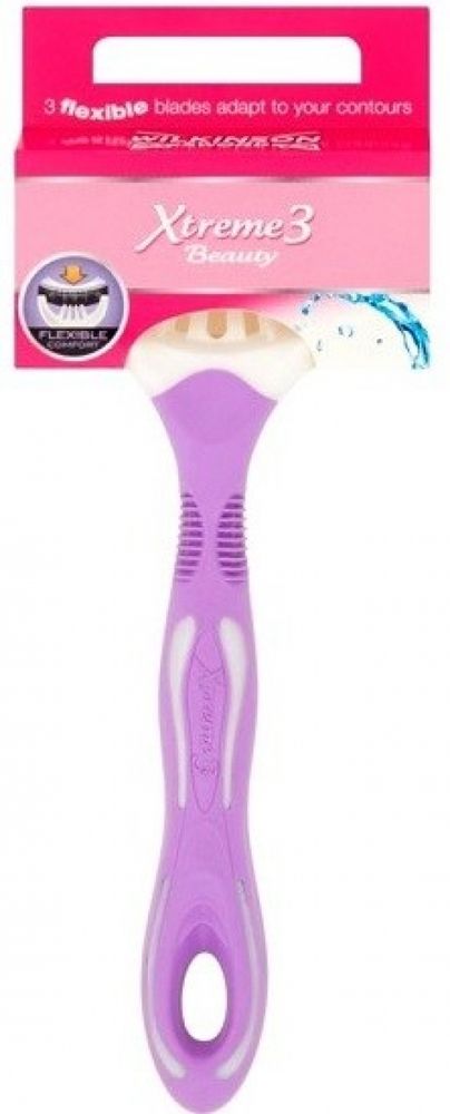 Schick одноразовые станки Xtreme-3 Beauty 1шт