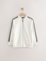 Бомбер на молнии для мальчика Next AG7-027, Молочный