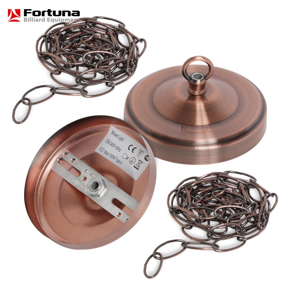 Светильник Fortuna Marseille Red Bronze 6 плафонов