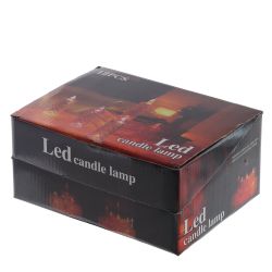 GAEM Изделие декоративное "Свеча" (подсветка, 3xLR54) (блок 12шт), D 5 см, L5 W5 H9 см