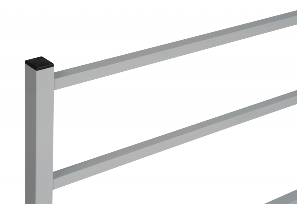 Кровать Woodville Фади 120х200 серая