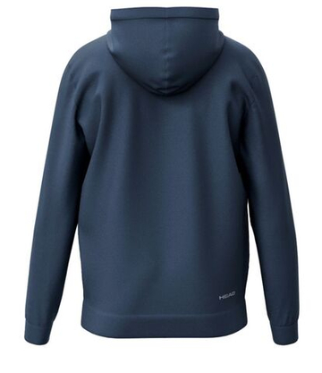 Мужская теннисная кофта Head Club Original Hoodie FZ - небесный