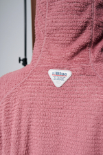 Худи Nothomme Blue Monte Lightweight Hooded Fleece Shirt "Salmon Pink"
