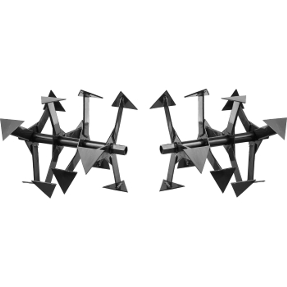 Фрезы гусиные лапки для мотоблоков Ф-1, HEX 23, ЗУБР 707108-1