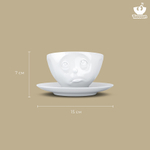 Чайная пара oh please, 200 мл, белая