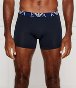 Трусики-боксеры 3шт. Emporio Armani - темно-синий(111473 4F715)