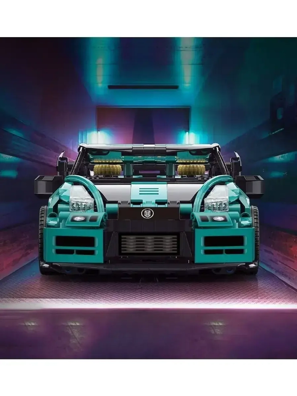 Конструктор Nissan GT-R Спорткар Ниссан ГТР 993 детали 88306