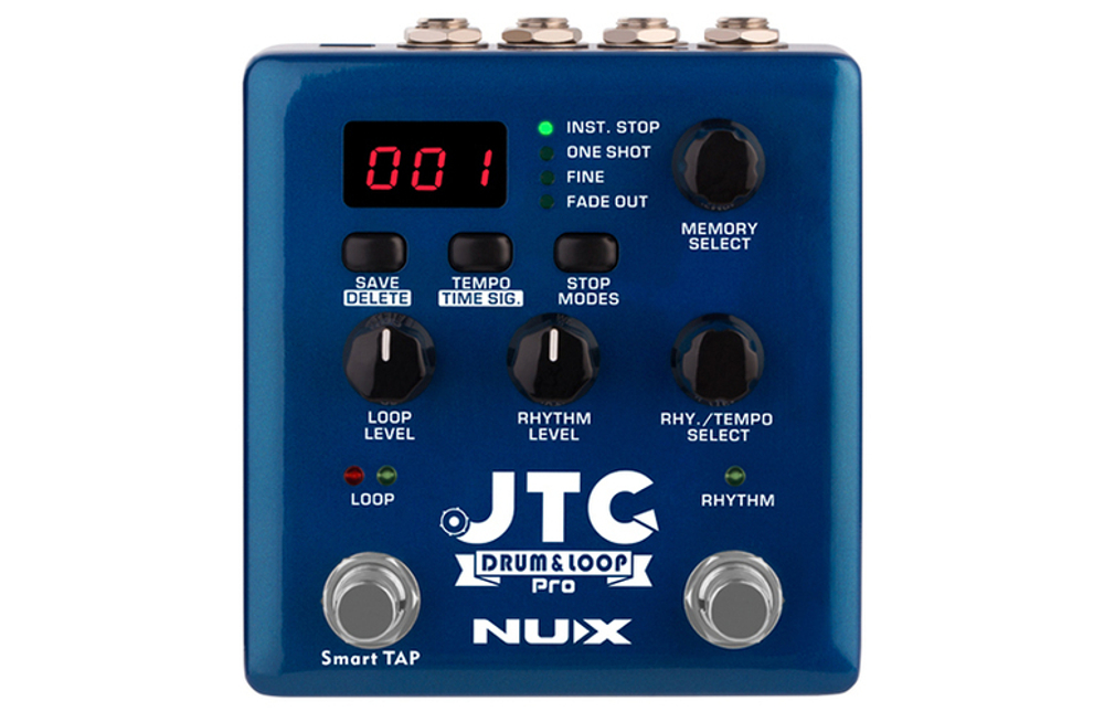 Моделирующая и специальная педаль эффектов Nux NDL-5 JTC Drum&Loop Pro