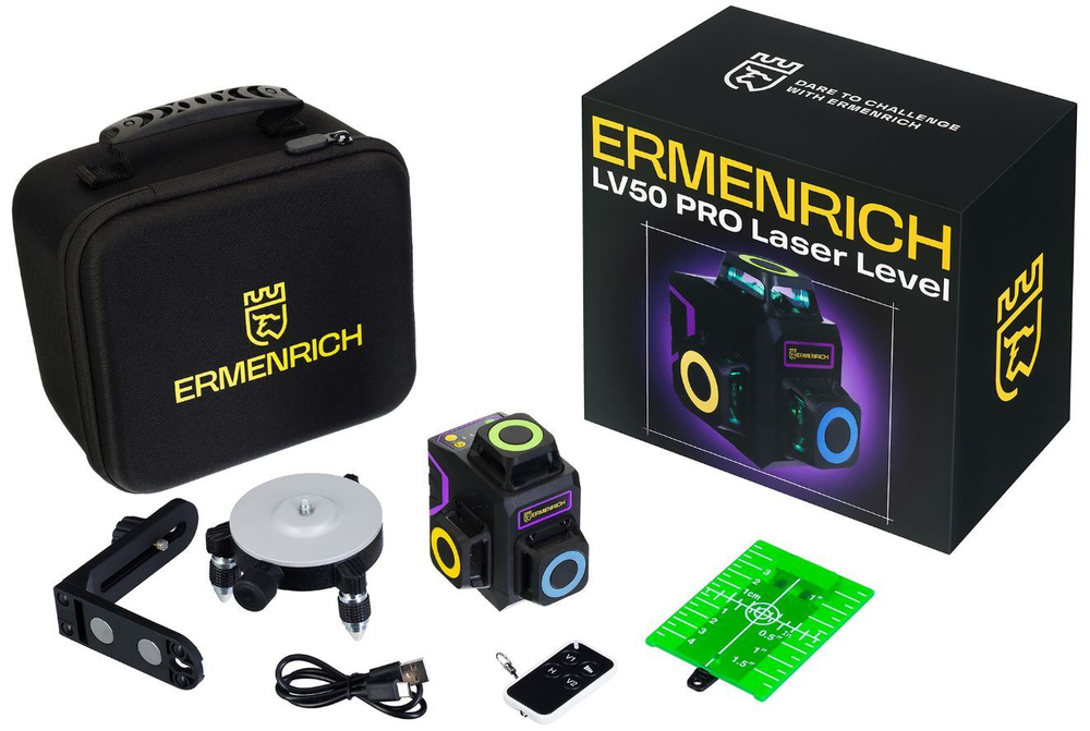 Уровень лазерный Ermenrich 84086